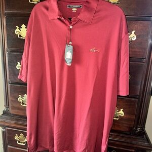 Men's Burgundy Polo Shirt